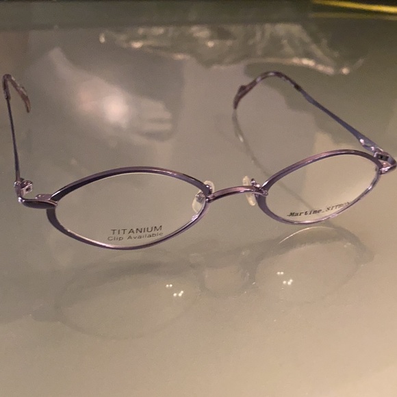 MARTINE SITBON new Titanium eyeglass frames #6576. - Picture 4 of 12